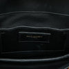 Secondhand Saint Laurent Chevron Calfskin and Leopard Printed Calf Hair Classic Monogram Envelope Crossbody