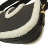Louis Vuitton Shearling Trimmed Grained Calfskin LV Pont 9 Soft PM Secondhand