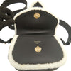 Louis Vuitton Shearling Trimmed Grained Calfskin LV Pont 9 Soft PM Secondhand