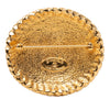 Chanel Gold Plated Equestrian Brooch Secondhand