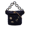 Chanel Paris Hamburg Quilted Wool Charms Bucket Bag Secondhand