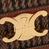 Celine Classique Tweed and Calfskin Triomphe Crossbody Secondhand