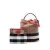 Burberry Medium Mega Check Canvas Ashby Bucket Bag Secondhand