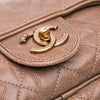 Secondhand Chanel Large Quilted Glazed Caviar Shiva Flap