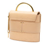 Chloé Lizard Embossed Leather Aby Lock Satchel Secondhand