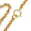Chanel CC Gold Plated Pendant Necklace Secondhand