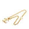 Chanel CC Gold Plated Pendant Necklace Secondhand