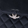 Chanel CC Quilted Caviar Phone Holder with Chain Secondhand