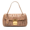 Miu Miu Matelasse Nappa Leather Chain Shoulder Bag Secondhand