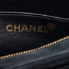 Chanel Suede Logo Handbag Secondhand