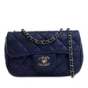 Chanel Mini Rectangular Classic Lambskin Crystal Single Flap Secondhand