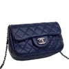 Chanel Mini Rectangular Classic Lambskin Crystal Single Flap Secondhand