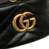 Gucci Mini GG Marmont Round Leather Vanity Bag Secondhand