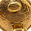Chanel Gold Plated Faux Pearl Clip on Earrings Secondhand