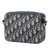 Dior Oblique Canvas Zipped Pouch with Strap Secondhand