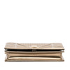 Secondhand Dior Metallic Patent Microcannage Diorama Wallet on Chain