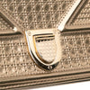 Secondhand Dior Metallic Patent Microcannage Diorama Wallet on Chain