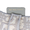 Secondhand Dior Oblique Embroidered Canvas Saddle Bag