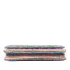 Chanel CC Quilted Tweed Rainbow Hardware Wallet on Chain Secondhand