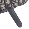 Dior Mini Oblique Canvas Saddle Bag Secondhand