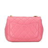 Chanel Mini Square Lambskin Pearl Samba Flap Secondhand