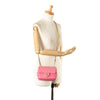 Chanel Mini Square Lambskin Pearl Samba Flap Secondhand