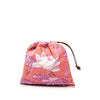 LOEWE Paula Ibiza Canvas Waterlily Print Drawstring Pouch Secondhand