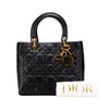 Dior Medium Lambskin Cannage Lady Dior Secondhand