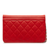Chanel Grained Calfskin CC Box Wallet On Chain Secondhand