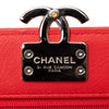 Chanel Grained Calfskin CC Box Wallet On Chain Secondhand