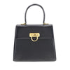 Ferragamo Small Leather Gancini Iconic Top Handle Bag Secondhand