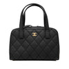 Secondhand Chanel CC Quilted Calfskin Wild Stitch Handbag