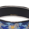 Hermès Wide Enamel Horse Riding Motif Bangle Secondhand
