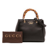 Secondhand Gucci Mini Calfskin Bamboo Shopper Satchel