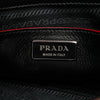 Prada Mini Scamosciato Trimmed Glace Calf Twin Pocket Satchel Secondhand