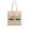 Secondhand Gucci Calfskin Logo Tote