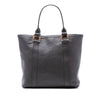 Gucci Grained Calfskin Bamboo Shopper Tote Secondhand