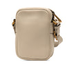Gucci Mini Grained Calfskin Logo Crossbody Secondhand