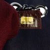 Chanel Chocolate Bar Iridescent Calfskin Bubble Flap Secondhand