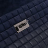 Chanel Chocolate Bar Iridescent Calfskin Bubble Flap Secondhand