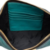 Burberry Grain Check Embossed Leather Peyton Crossbody Secondhand