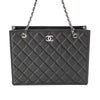 Chanel CC Quilted Caviar Chain Tote Secondhand