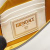 Secondhand Fendi Versace Vitello Seta Fendace Mini Brooch Baguette Satchel