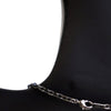Secondhand Louis Vuitton Palladium Plated Monogram Message In A Bottle Pendant Necklace