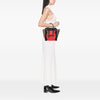 Celine Micro Tricolor Leather Luggage Tote Secondhand