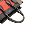 Celine Micro Tricolor Leather Luggage Tote Secondhand