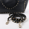 Valentino Garavani Rockstud Leather 2Way Handbag in Black Secondhand