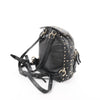 Valentino Garavani Rockstuds Spike Leather 2Way Backpack in Black Secondhand