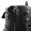 Valentino Garavani Rockstuds Leather Ankle Boots in Black, Size 37 EU Secondhand