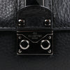 Valentino Rockstud Glam Lock Leather Chain Shoulder Bag in Black Secondhand